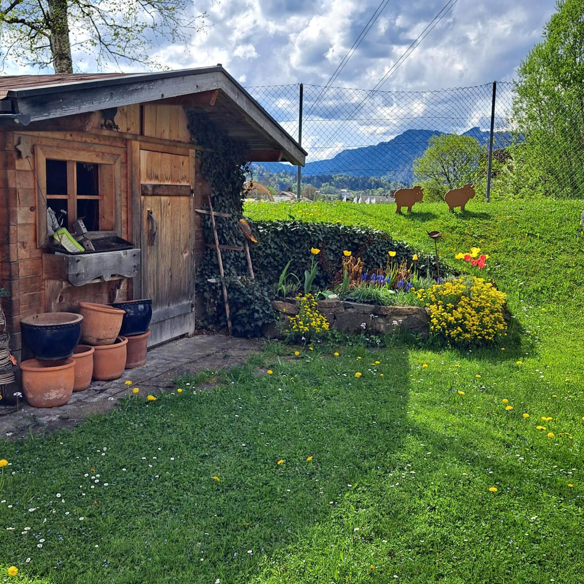 Faltenbach Ferienwohnungen In โอเบอร์สทดอร์ฟ ภายนอก รูปภาพ